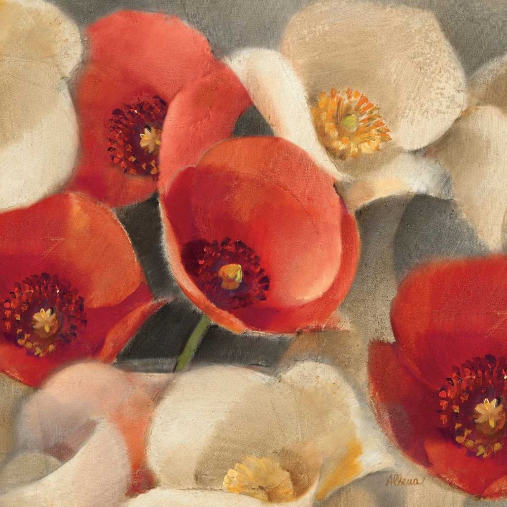 Poppies Bloom II art print by Albena Hristova for $57.95 CAD