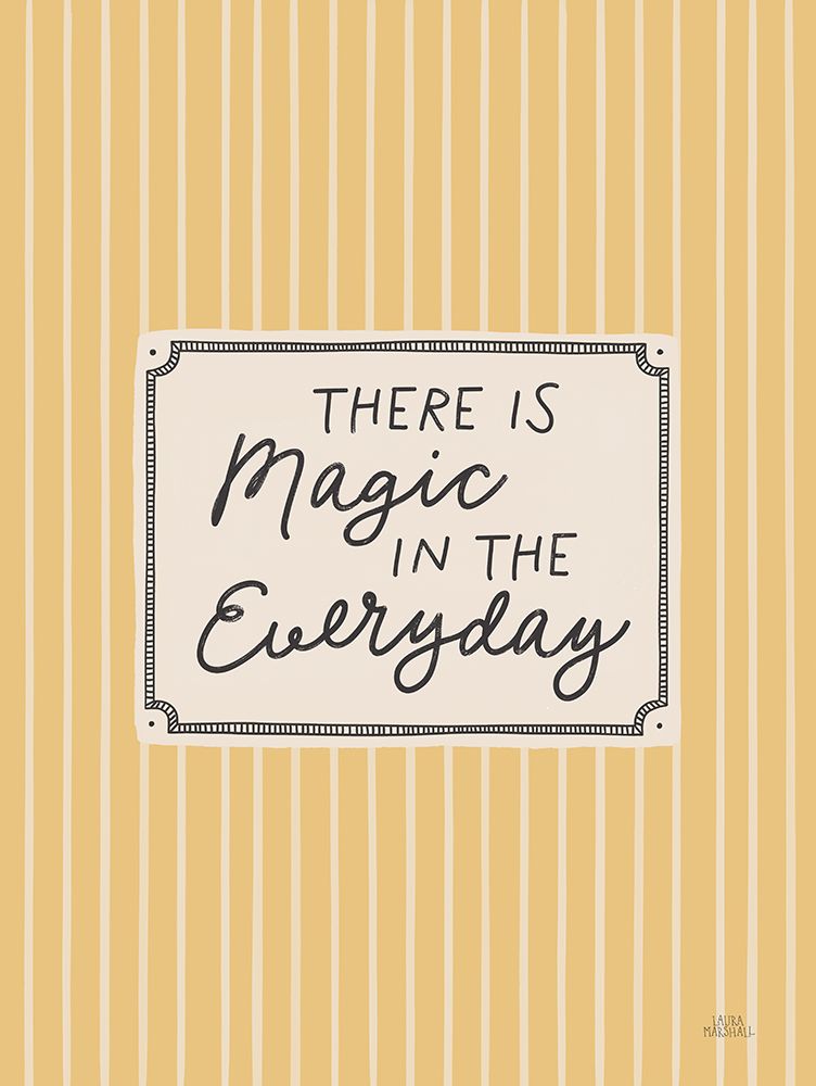 Everyday Magic I art print by Laura Marshall for $57.95 CAD