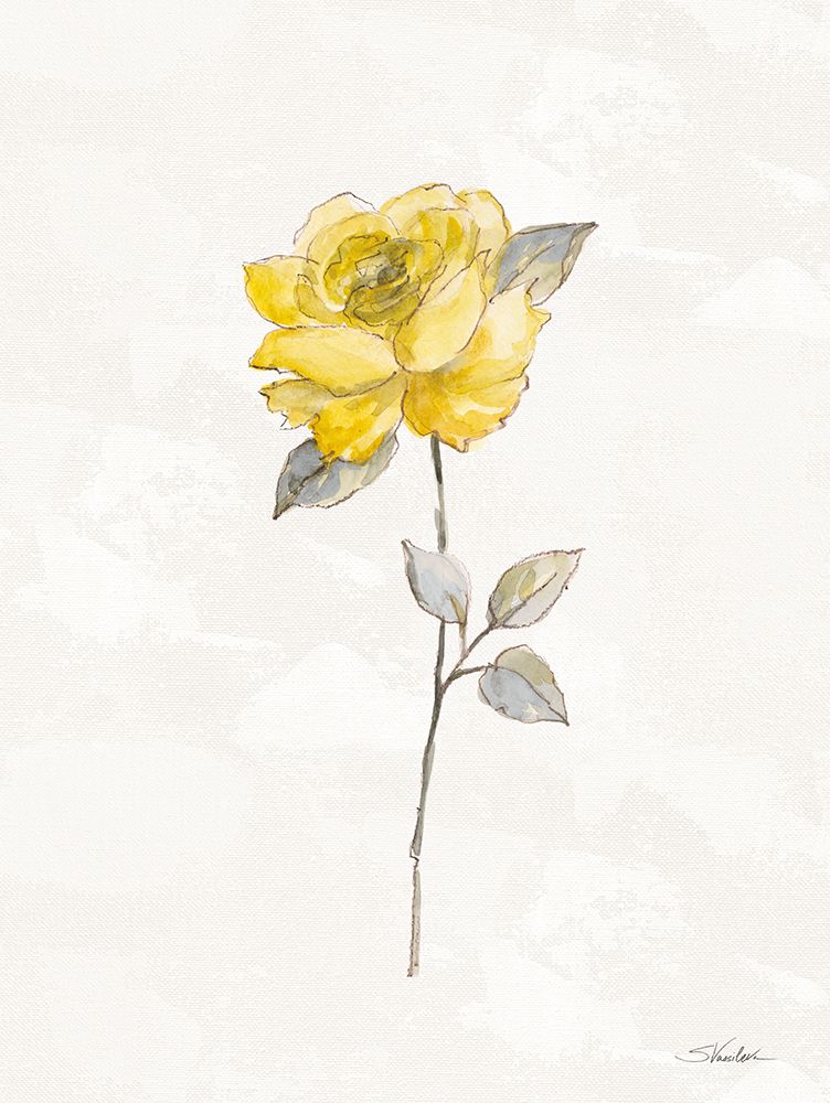 Sunny Roses Flower II art print by Silvia Vassileva for $57.95 CAD