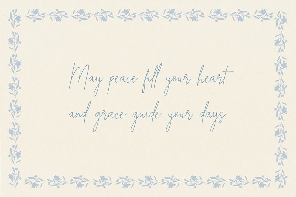 Gentle Typography II art print by Wild Apple Portfolio for $57.95 CAD
