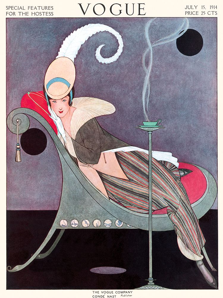 Vintage Fashion Cover IV art print by Wild Apple Portfolio for $57.95 CAD