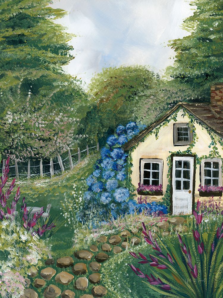 Country Cottage IV art print by Yvette St. Amant for $57.95 CAD