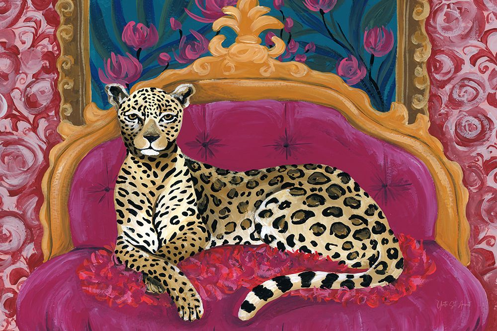 Cheeky Cheetah II art print by Yvette St. Amant for $57.95 CAD