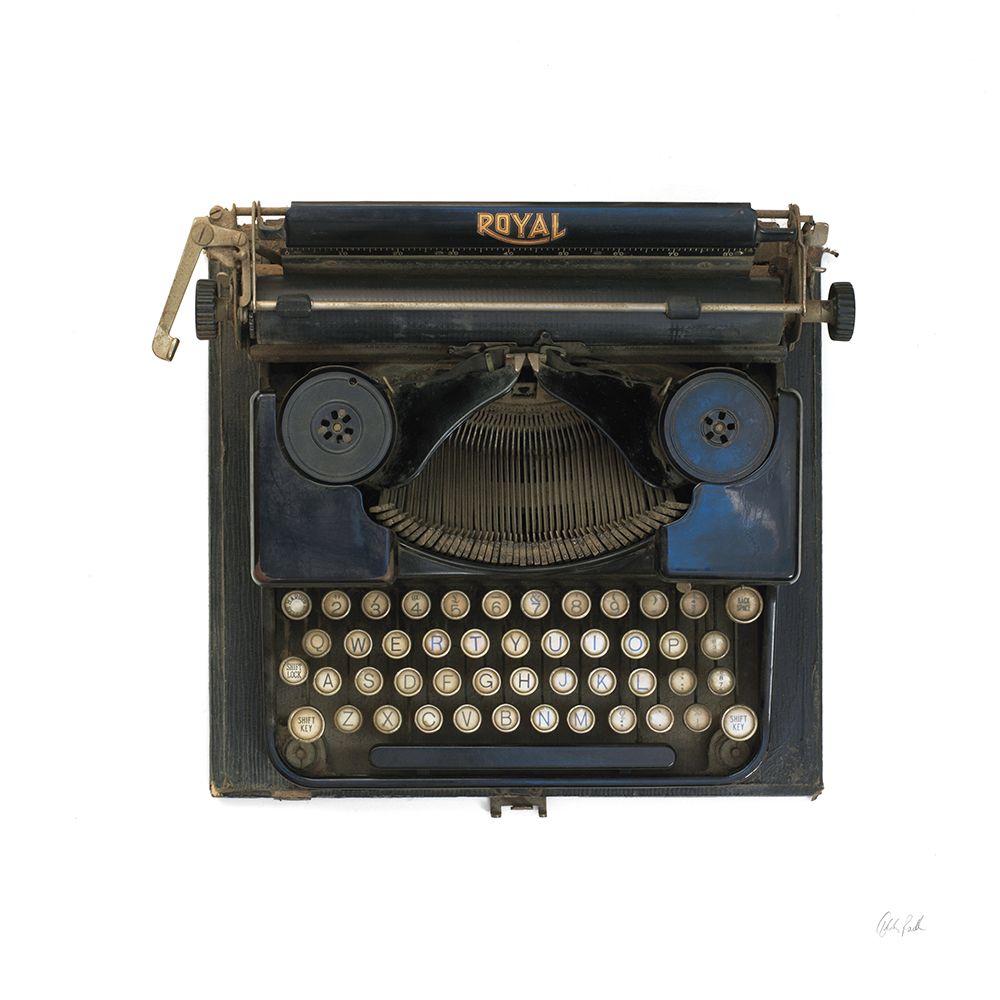 The Typewriter art print by Deborah Revell for $57.95 CAD