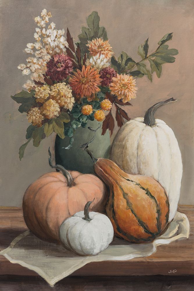 Harvest Still Life I art print by Julia Purinton for $57.95 CAD