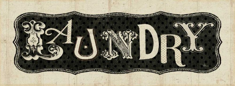 Room Signs I - Laundry art print by Pela Studio for $57.95 CAD