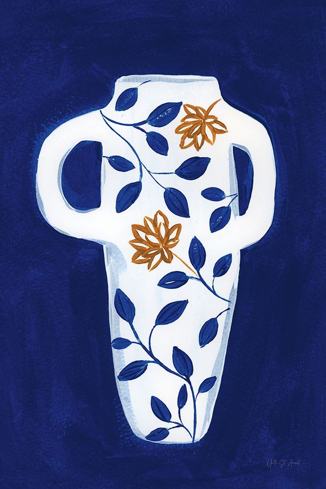 Botanical Jug II art print by Yvette St. Amant for $57.95 CAD