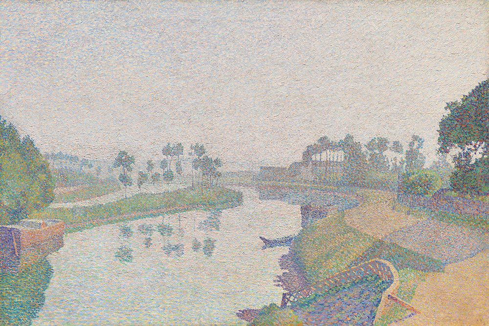Banks of The Oise at Dawn art print by Wild Apple Portfolio for $57.95 CAD