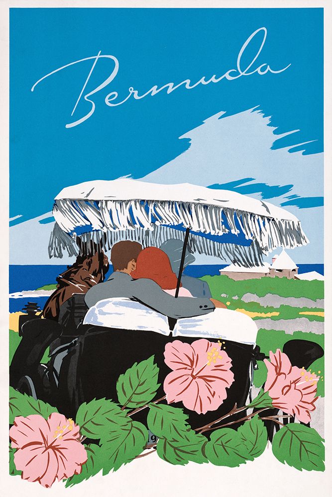 Vintage Bermuda art print by Wild Apple Portfolio for $57.95 CAD