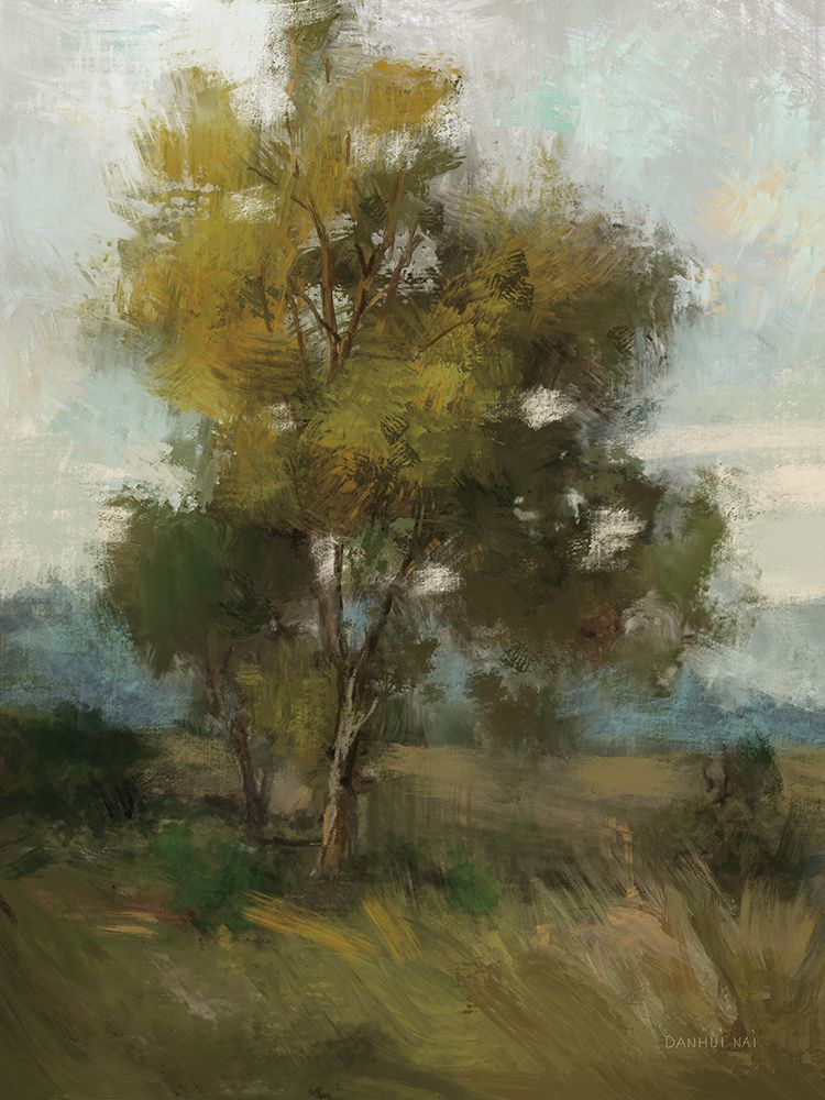 Pair of Trees I art print by Danhui Nai for $57.95 CAD