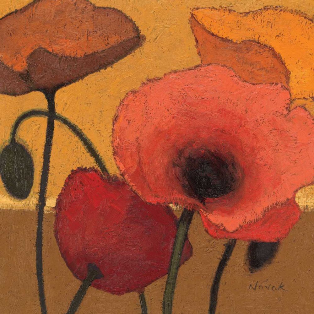 Poppy Curry I art print by Shirley Novak for $57.95 CAD