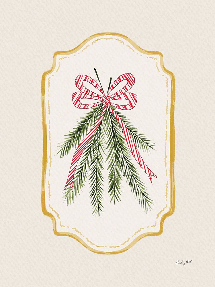 Christmas Sprig II art print by Courtney Prahl for $57.95 CAD