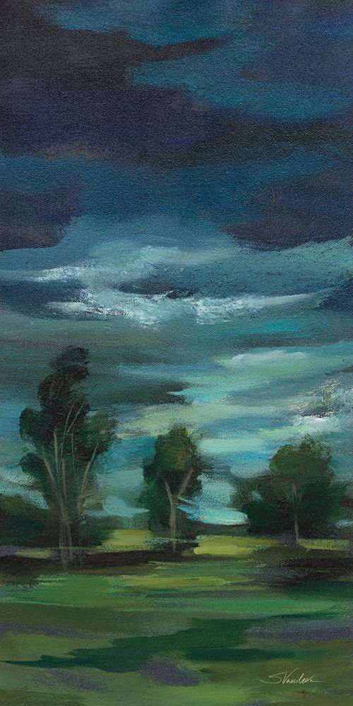 Windy Evening I art print by Silvia Vassileva for $57.95 CAD
