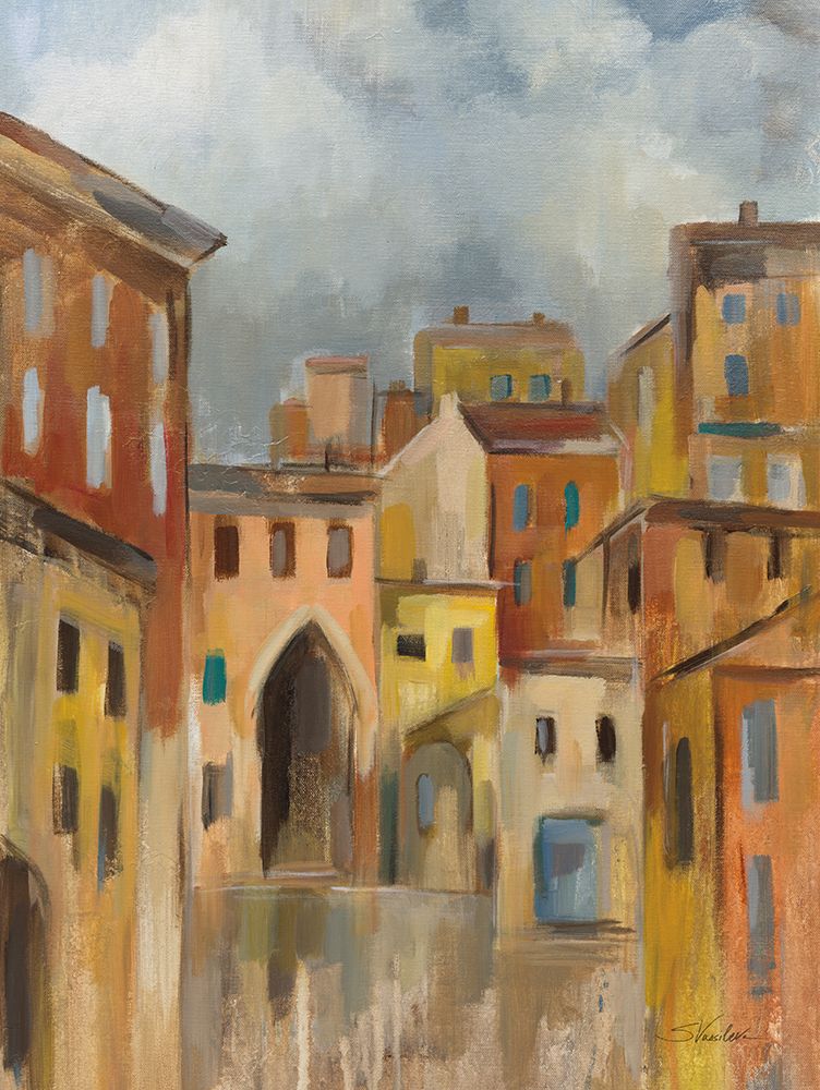Old Houses in Umbria art print by Silvia Vassileva for $57.95 CAD
