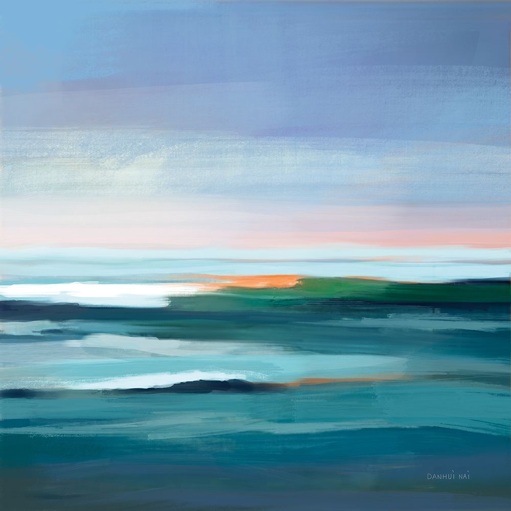 Graphic Seascape art print by Danhui Nai for $57.95 CAD