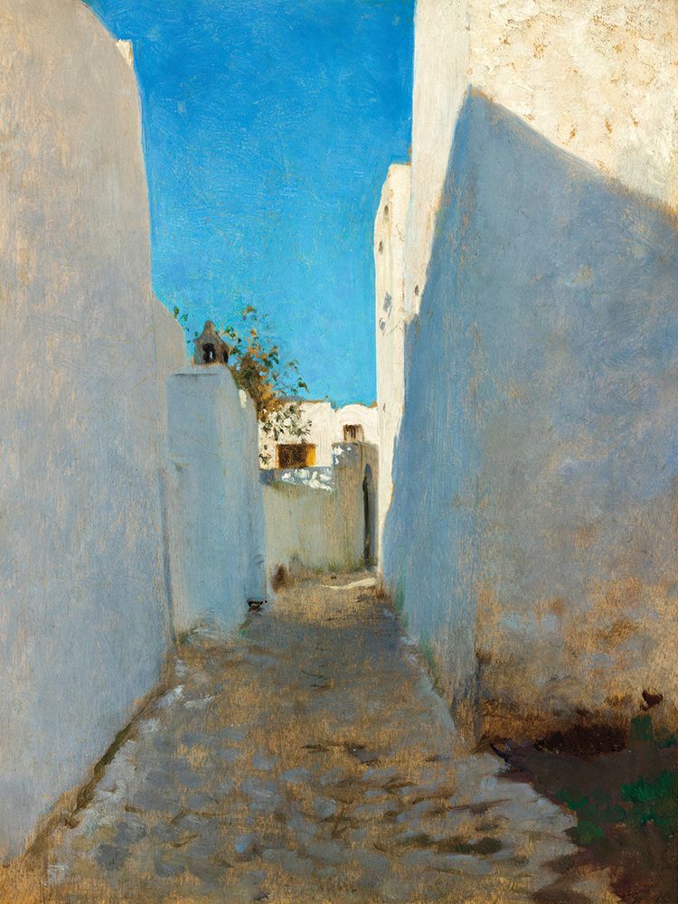 A Moroccan Street Scene art print by Wild Apple Portfolio for $57.95 CAD