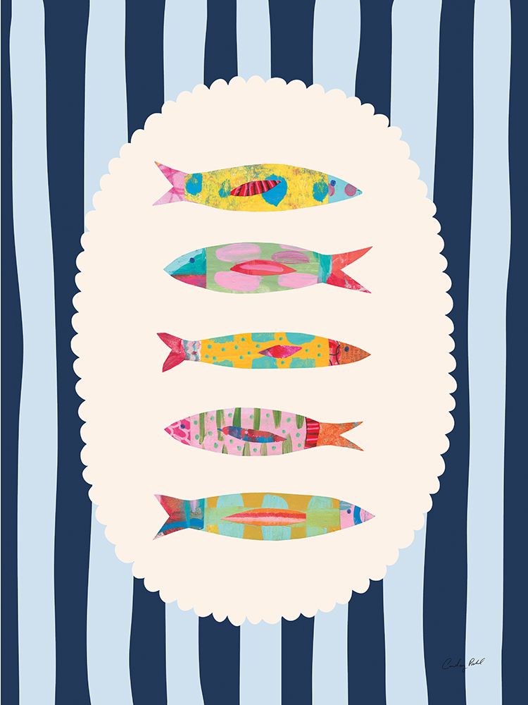 Simple Fish I art print by Courtney Prahl for $57.95 CAD