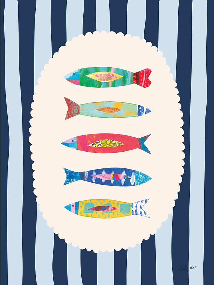 Simple Fish II art print by Courtney Prahl for $57.95 CAD