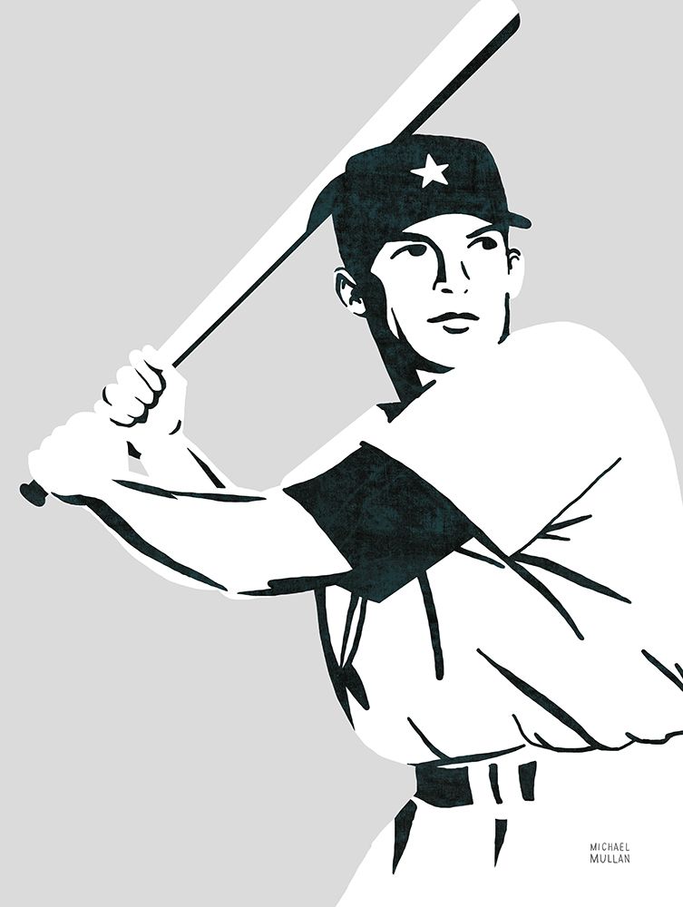 Mens Scoreboard Neutral Baseball art print by Michael Mullan for $57.95 CAD