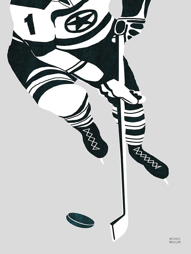Mens Scoreboard Neutral Hockey art print by Michael Mullan for $57.95 CAD