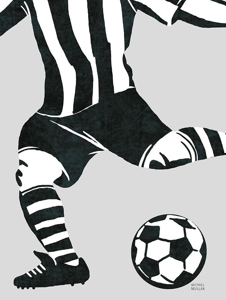 Mens Scoreboard Neutral Soccer art print by Michael Mullan for $57.95 CAD