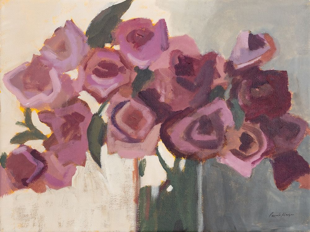 Plum Blooms art print by Pamela Munger for $57.95 CAD