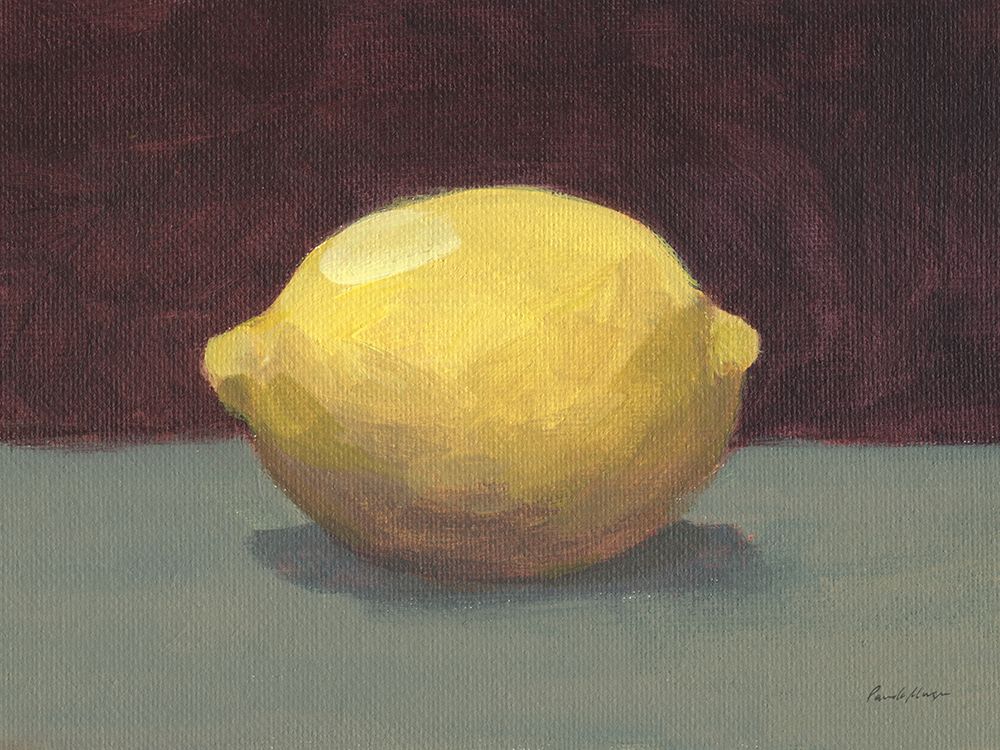 Lemon on Green art print by Pamela Munger for $57.95 CAD