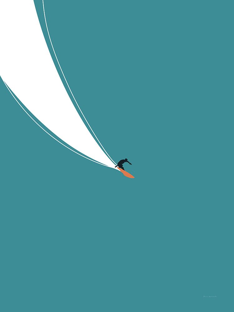 A Big Wave art print by Omar Escalante for $57.95 CAD