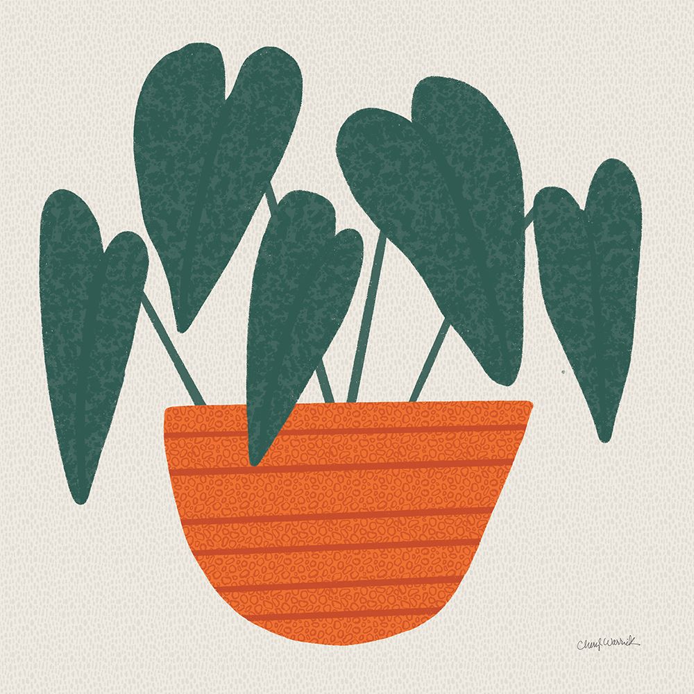 Potted Plants X art print by Cheryl Warrick for $57.95 CAD