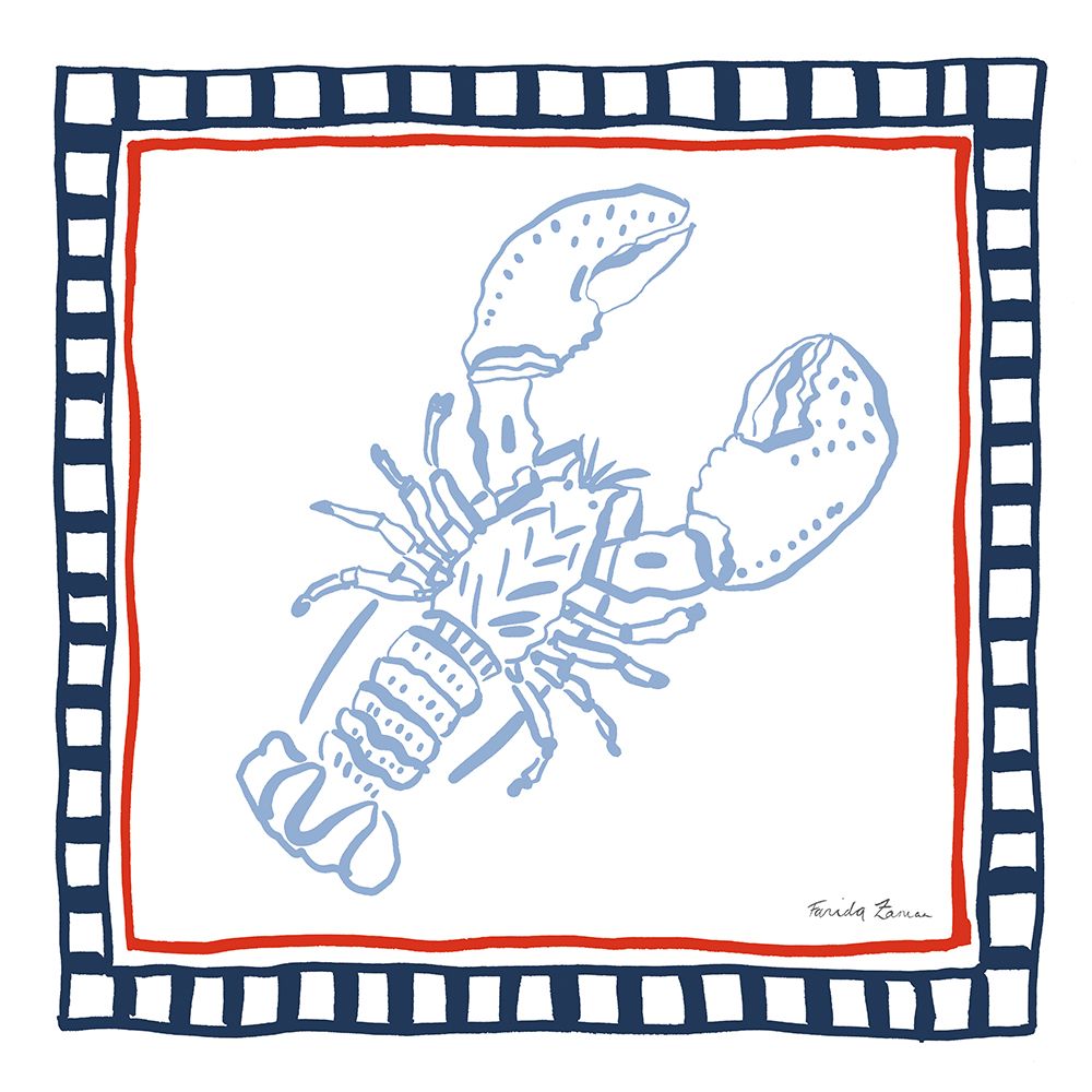 Coastal Critters III art print by Farida Zaman for $57.95 CAD