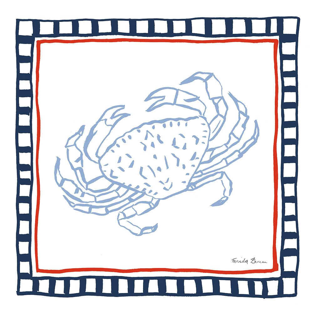 Coastal Critters IV art print by Farida Zaman for $57.95 CAD