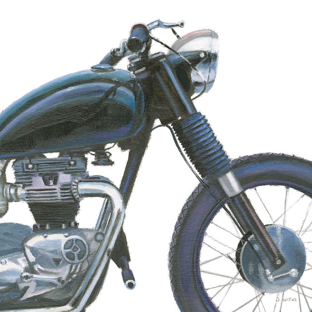 Lets Roll White Crop I art print by James Wiens for $57.95 CAD