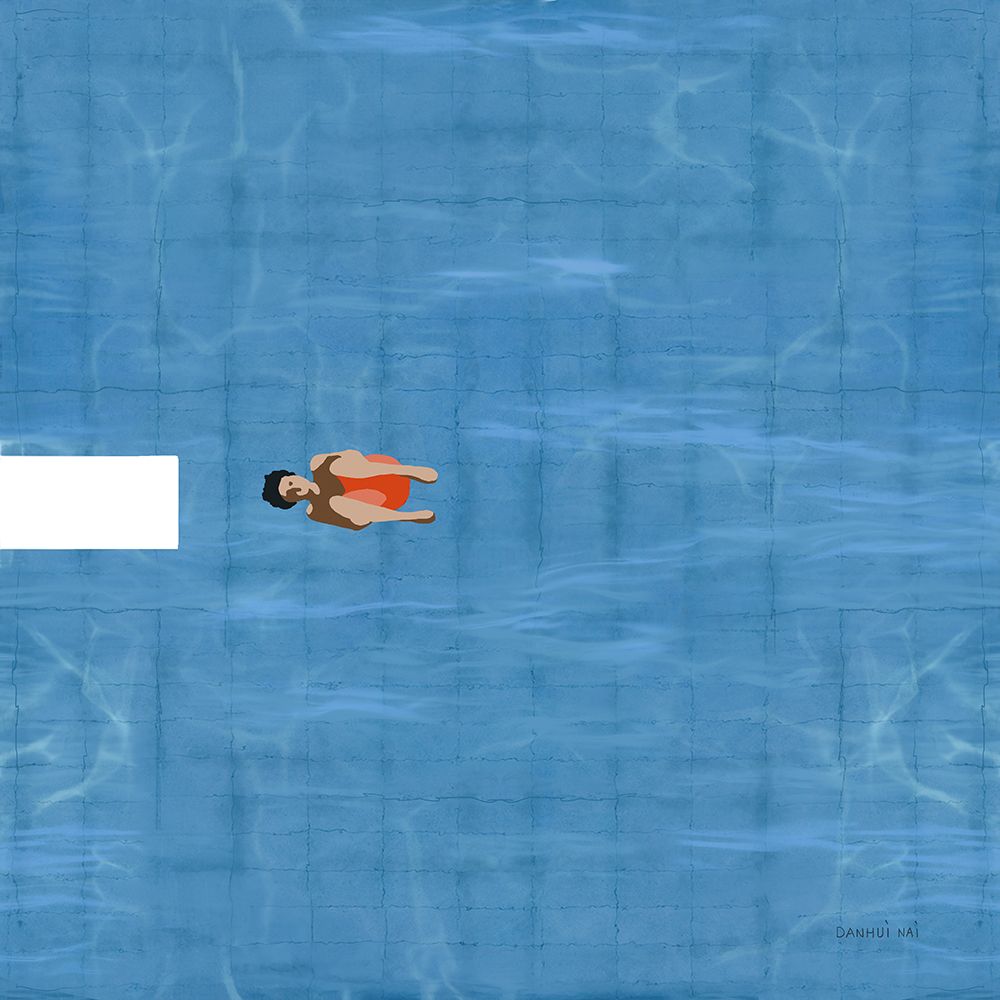 Pool Fun II art print by Danhui Nai for $57.95 CAD
