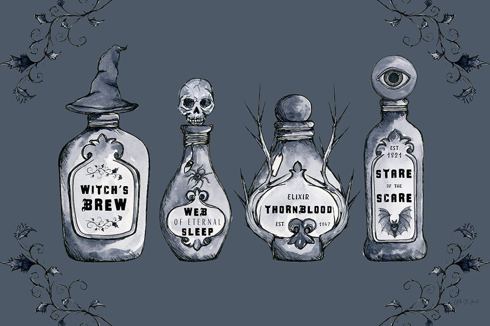 Enchantment I Dark art print by Yvette St. Amant for $57.95 CAD