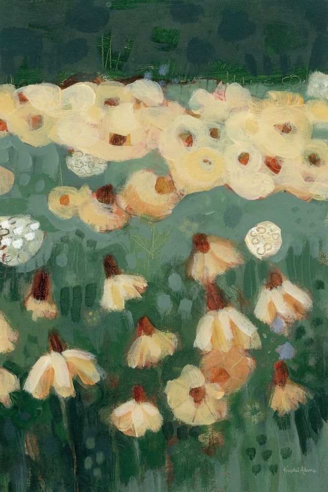 Wildflowers III art print by Krystal Adams for $57.95 CAD