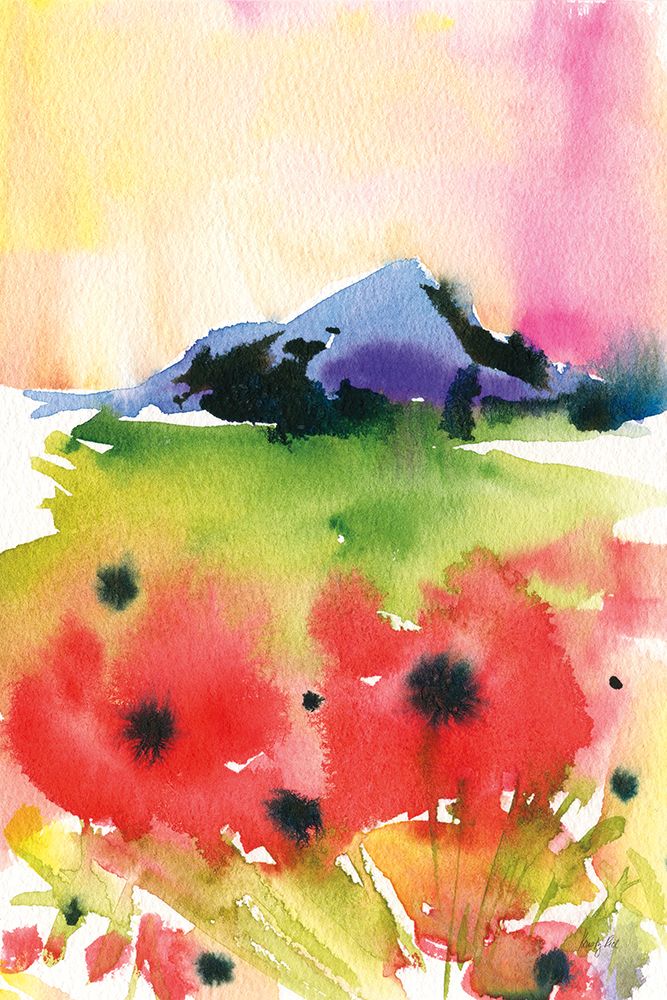 Poppy Vista art print by Kristy Rice for $57.95 CAD