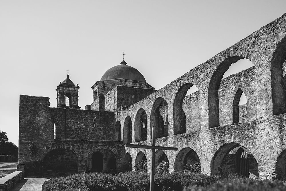 San Antonio Mission I art print by Nathan Larson for $57.95 CAD