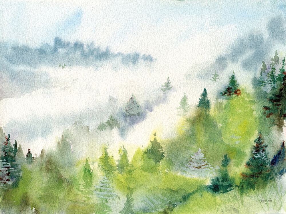 Evergreen art print by Kristy Rice for $57.95 CAD