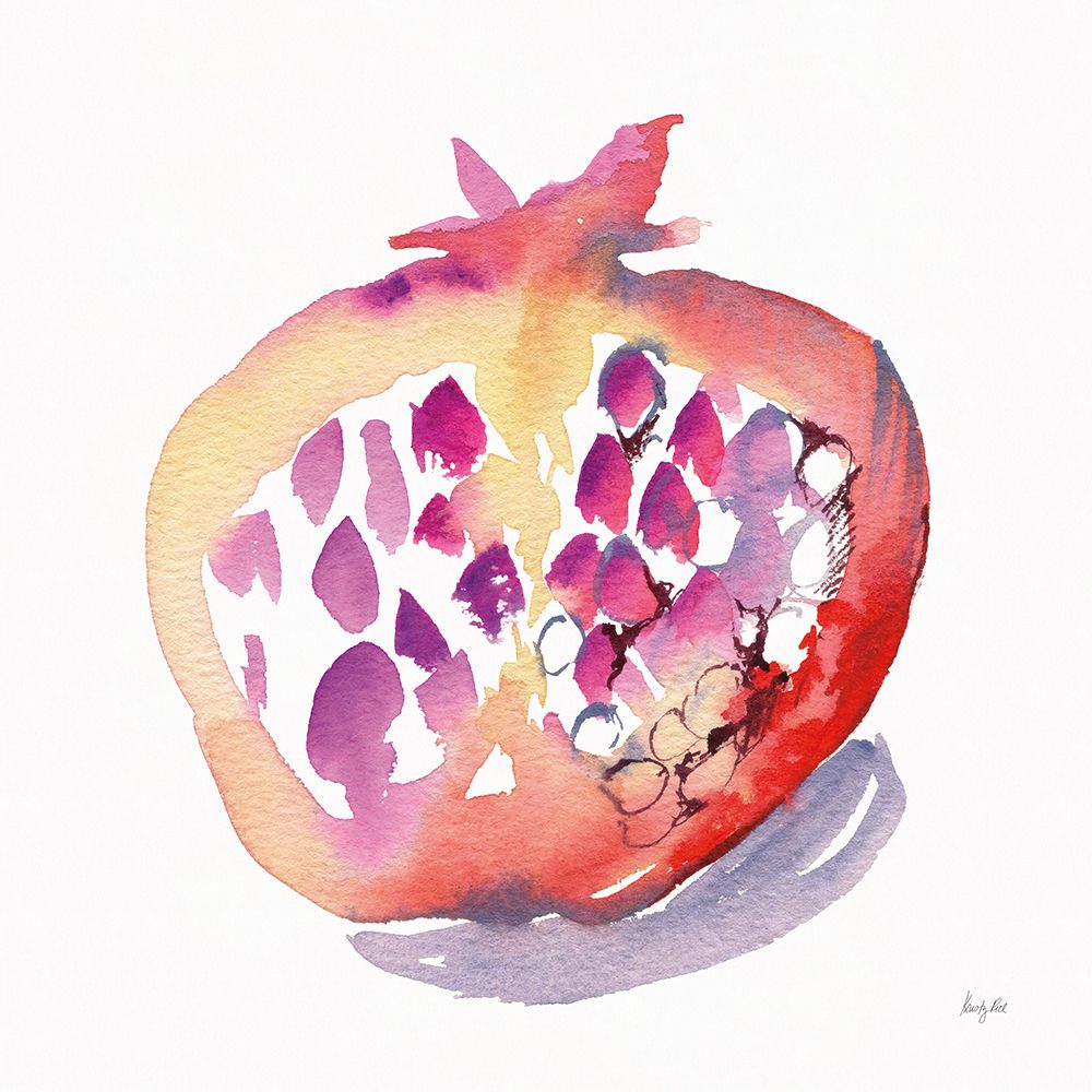 Pomegranate art print by Kristy Rice for $57.95 CAD
