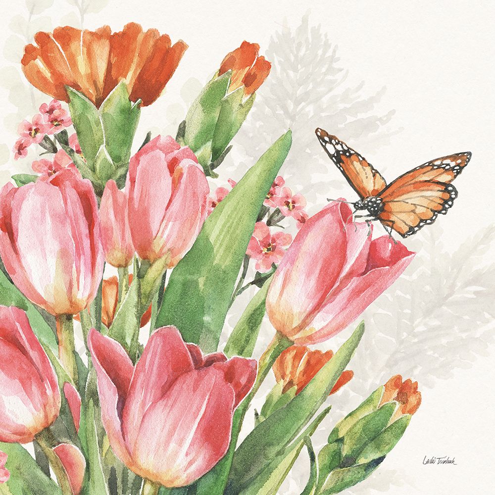 Fresh Petals V art print by Leslie Trimbach for $57.95 CAD