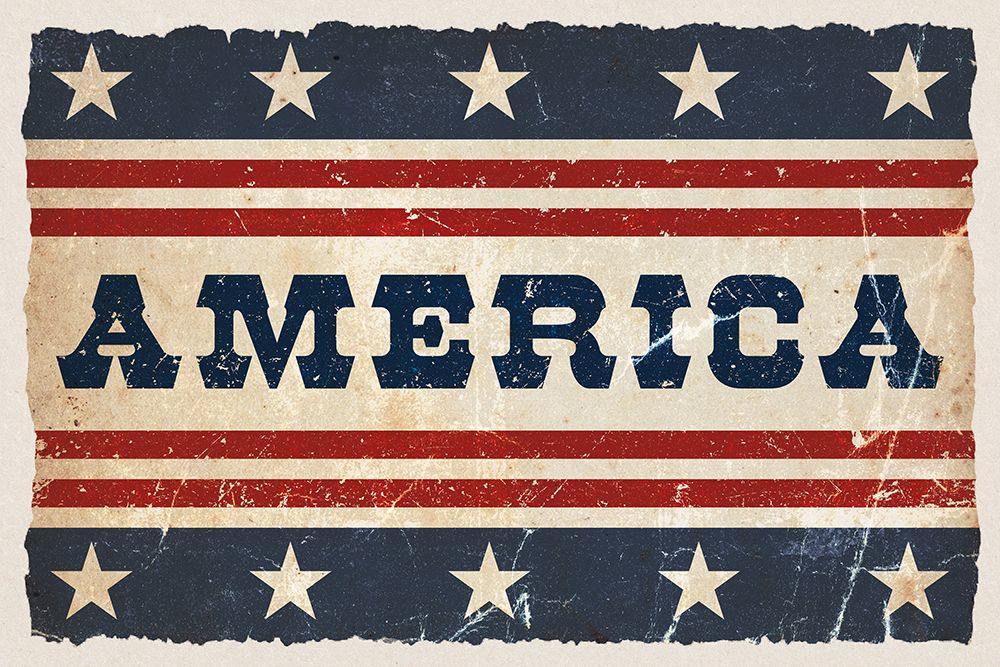 Vintage America art print by Wild Apple Portfolio for $57.95 CAD