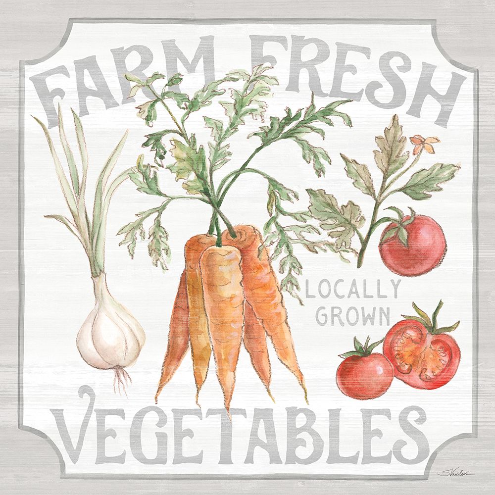 Farm Fresh II art print by Silvia Vassileva for $57.95 CAD