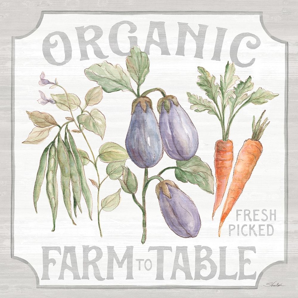 Farm Fresh V art print by Silvia Vassileva for $57.95 CAD