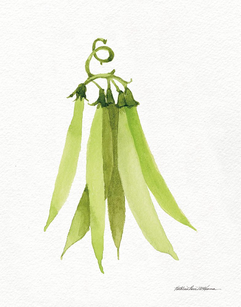 Life on the Farm Peas art print by Kathleen Parr McKenna for $57.95 CAD