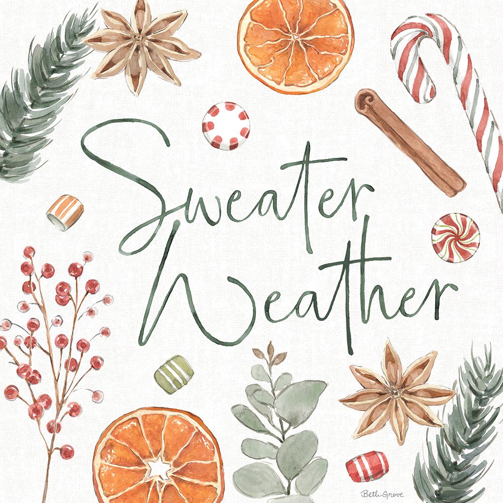 Winter Warmth V art print by Beth Grove for $57.95 CAD