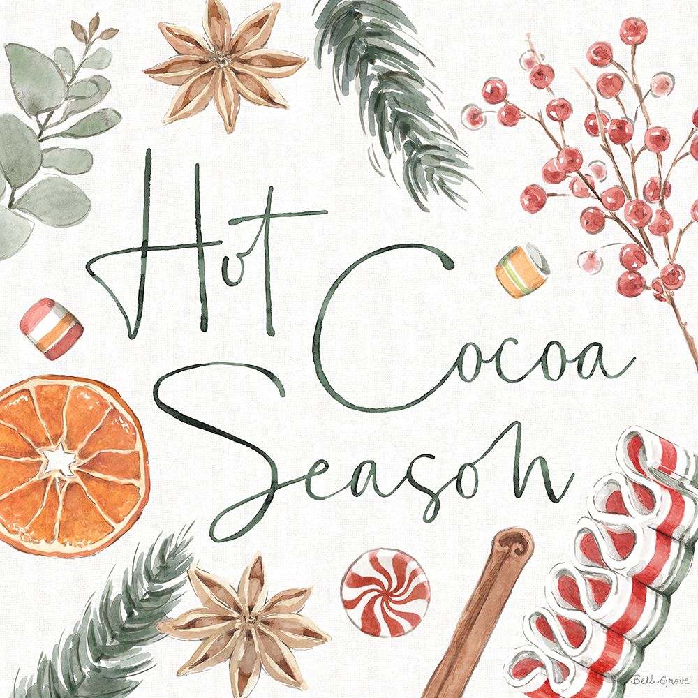 Winter Warmth VI art print by Beth Grove for $57.95 CAD