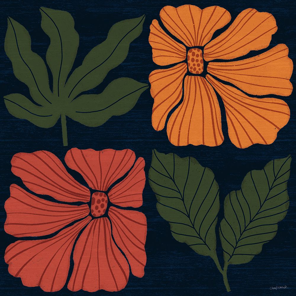 Modern Blooms IV art print by Cheryl Warrick for $57.95 CAD