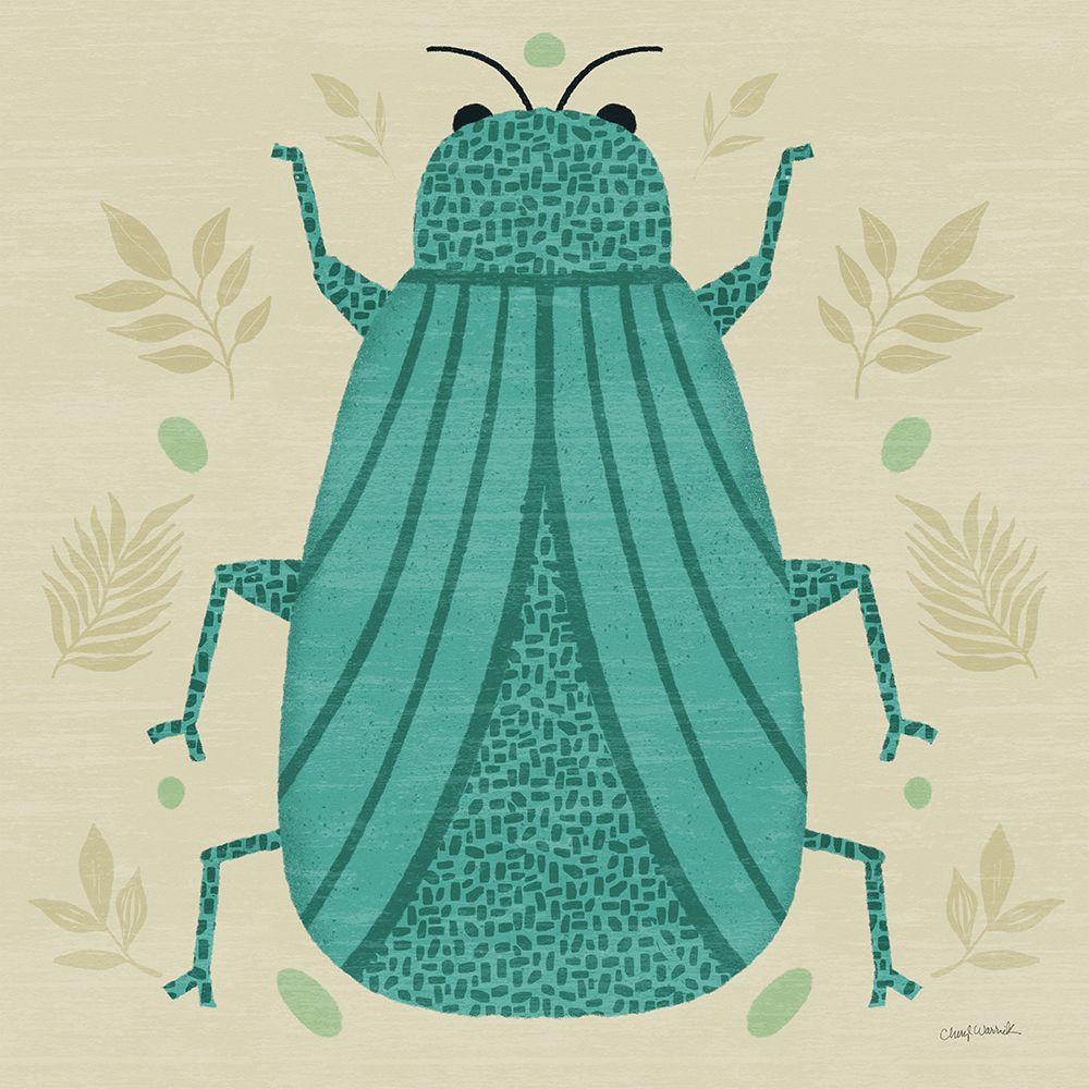 Playful Bugs II art print by Cheryl Warrick for $57.95 CAD