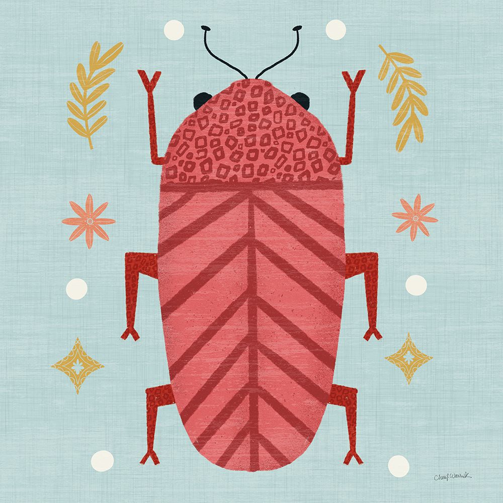 Playful Bugs III art print by Cheryl Warrick for $57.95 CAD