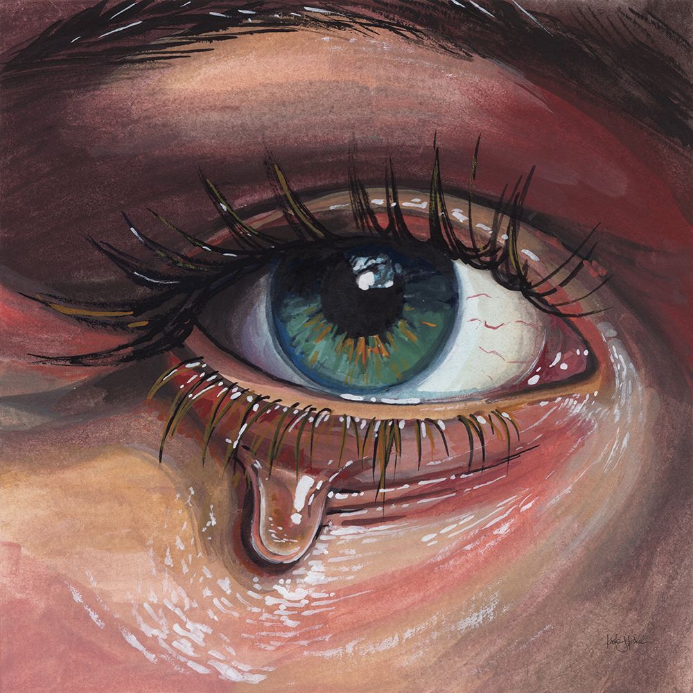 Single Tear art print by Kate Jarvik Birch for $57.95 CAD